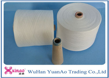 中国 縫うことのための未加工白いバージン 100 ポリエステル ヤーン Z のねじれのよい均等性 サプライヤー