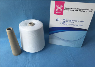 中国 Dyeable Zはポリエステル ステープルの未加工白いヤーンの産業縫う糸をねじりました サプライヤー