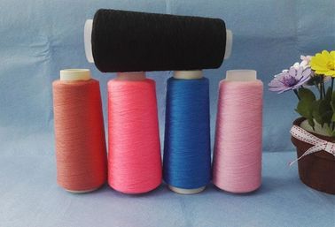 中国 バージンは100%縫う糸のための染まる管のポリエステル色ヤーン20s/2を回しました サプライヤー