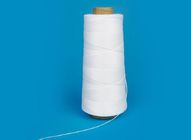 100% Virgin Spun Polyester Raw White Yarn Knotless Less Broken Ends